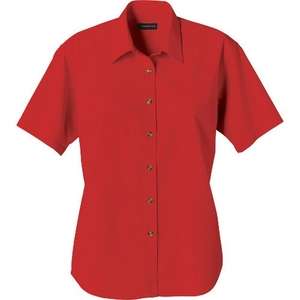 Trimark Matson Short Sleeve Dress Shirt - Women's Red