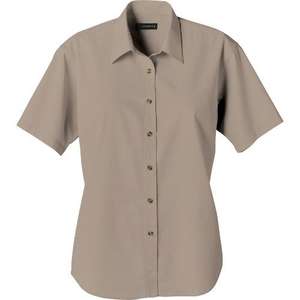 Trimark Matson Short Sleeve Dress Shirt - Women's Tan