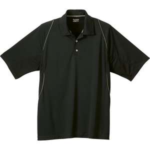 Trimark Solway Short Sleeve Polo Shirt - Men's Black