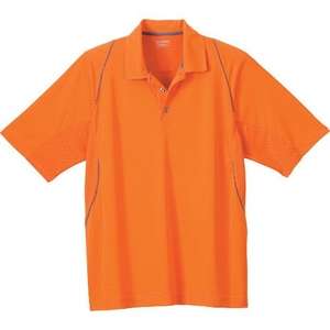 Trimark Solway Short Sleeve Polo Shirt - Men's Orange, Saffron