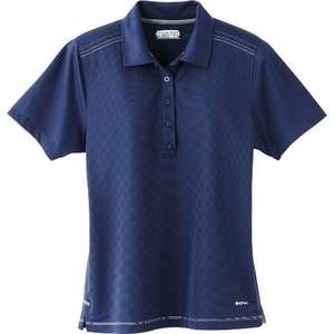 Trimark Dunlay Short Sleeve Polo Shirt - Women's Blue, Vintage Navy