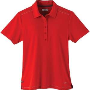 Trimark Dunlay Short Sleeve Polo Shirt - Women's Red, Vintage