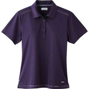 Trimark Dunlay Short Sleeve Polo Shirt - Women's Plum, Dark