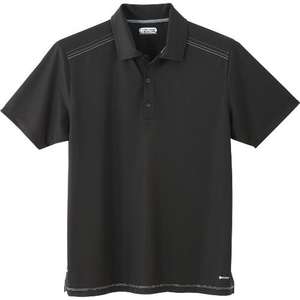 Trimark Dunlay Short Sleeve Polo Shirt - Men's Black