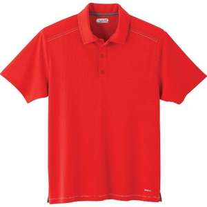 Trimark Dunlay Short Sleeve Polo Shirt - Men's Red, Vintage