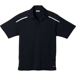 Trimark Nyos Short Sleeve Polo Shirt - Men's Blue, Navy/White