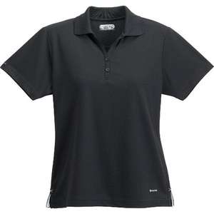 Trimark Moreno Short Sleeve Polo Shirt - Women's Black