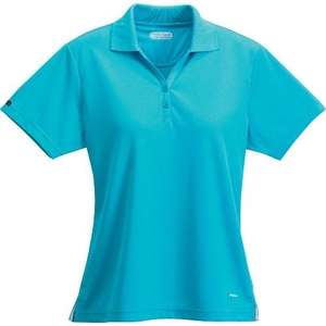 Trimark Moreno Short Sleeve Polo Shirt - Women's Blue, Chill