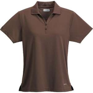 Trimark Moreno Short Sleeve Polo Shirt - Women's Mocha