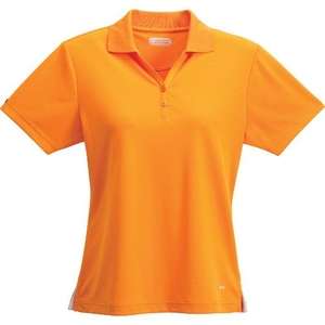 Trimark Moreno Short Sleeve Polo Shirt - Women's Orange, Tangerine