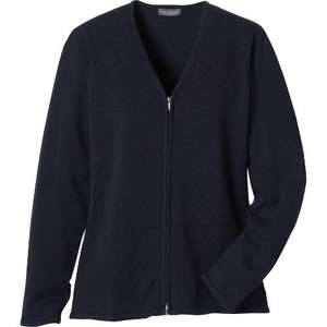 Trimark Varna Full Zip Sweater - Women's Blue, Navy