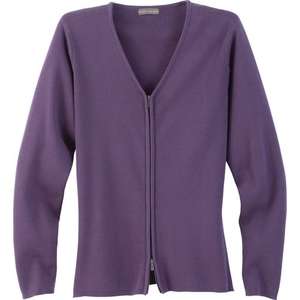 Trimark Varna Full Zip Sweater - Women's Plum, Dark