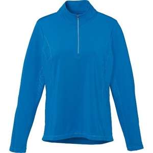 Trimark Caltech Knit Quarter Zip - Women's Blue, Olympic