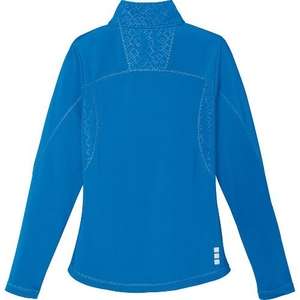 Trimark Caltech Knit Quarter Zip - Women's Blue, Olympic