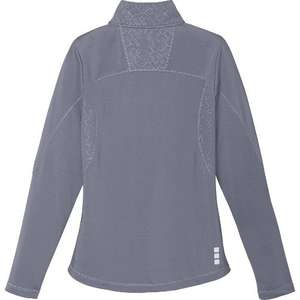 Trimark Caltech Knit Quarter Zip - Women's Gray, Storm
