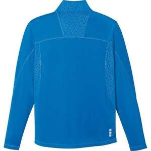 Trimark Caltech Knit Quarter Zip - Men's Blue, Olympic