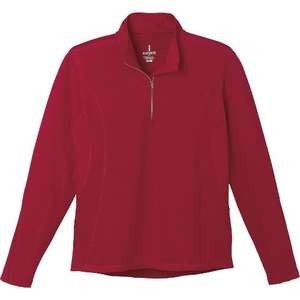 Trimark Caltech Knit Quarter Zip - Men's Red