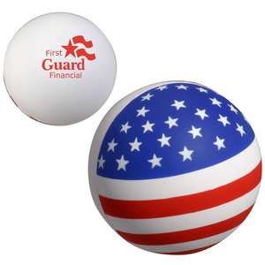 Custom Promotional Patriotic Stress Ball