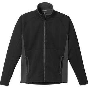Trimark Ferno Bonded Knit Jacket - Men's Black/Charcoal