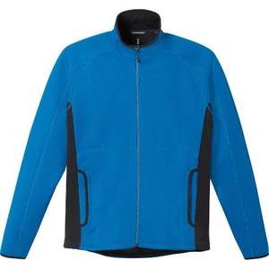 Trimark Ferno Bonded Knit Jacket - Men's Blue, Olympic/Black