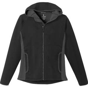 Trimark Ferno Bonded Knit Jacket - Women's Black/Charcoal