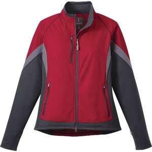 Trimark Jozani Hybrid Softshell Jacket - Women's  Red, Vintage/Gray, Storm/Gray, Steel
