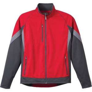 Trimark Jozani Hybrid Softshell Jacket - Men's Red, Vintage/Gray, Storm/Gray, Steel