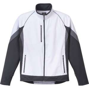 Trimark Jozani Hybrid Softshell Jacket - Men's White/Gray, Storm/Gray, Steel