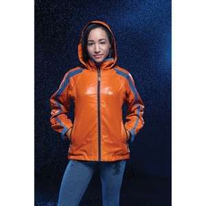 Trimark Blyton Jacket - Women's Orange, Saffron/Gray, Steel