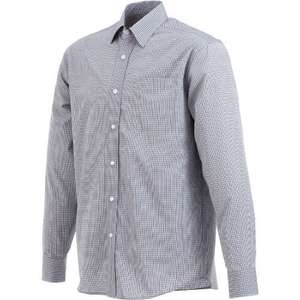 Trimark Hayden Long Sleeve Dress Shirt - Men's Greystorm/White