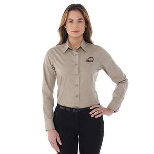 Custom Promotional Trimark Preston Long Sleeve Dress Shirt - Women's 