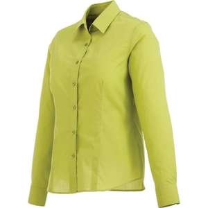 Trimark Preston Long Sleeve Dress Shirt - Women's Green, Citron Dark