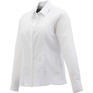 Trimark Preston Long Sleeve Dress Shirt - Women's White