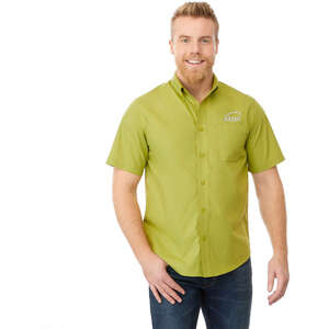 Custom Promotional Trimark Colter Short Sleeve Dress Shirt - Men's