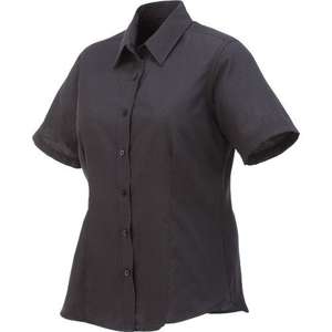 Trimark Colter Short Sleeve Dress Shirt - Women's Black