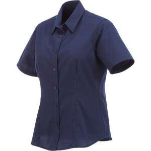 Trimark Colter Short Sleeve Dress Shirt - Women's Blue, Navy