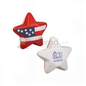 Patriotic Star Stress Ball 