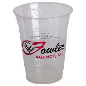 Clear Eco Friendly Plastic Cup - 16 oz