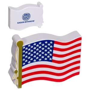 Custom Promotional US Flag Stress Ball