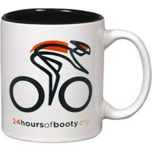 Custom Promotional Gloss Two-Tone C-Handle Mug - White Outside - 11oz