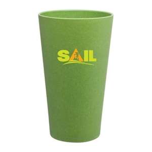 16 oz Bamboo Eco Pint Tumbler Green, Apple