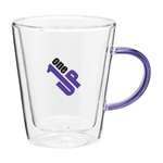 Logo Classic Coffee Mugs - 11 oz Double Wall Vista Glass Mug
