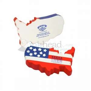 US Map Stress Ball 