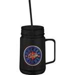 Logo Promotional Products - Game Day Mason Jar - 24 oz.
