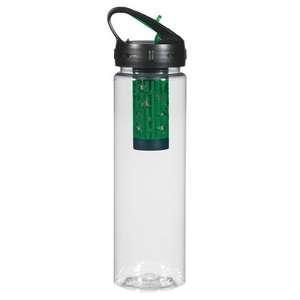 25 oz. Freedom Filter Bottle Clear/Green