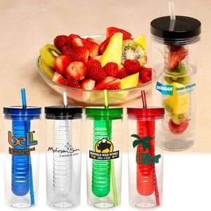 Custom Promotional Thirstinator Sipper with Infuser
