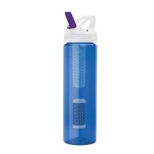 25oz. PET Bottle with Flip Spout with Infuser & Filter