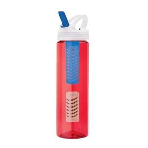 Custom Promotional 25oz. PET Bottle with Flip Spout with Infuser & Filter