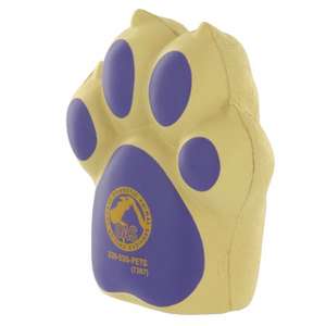 Custom Promotional Dog Paw Stress Ball