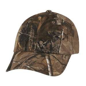 Hunter's Hideaway Camouflage Cap Real Tree